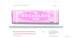 Desktop Screenshot of nosugarlessgum.com